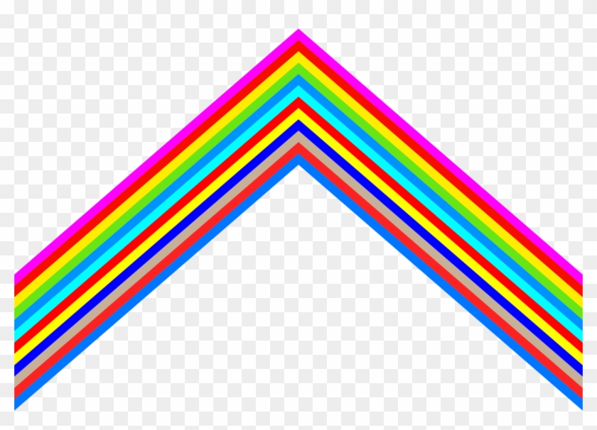 Rainbow Triangle Computer Icons Arc - Clip Art #1675892