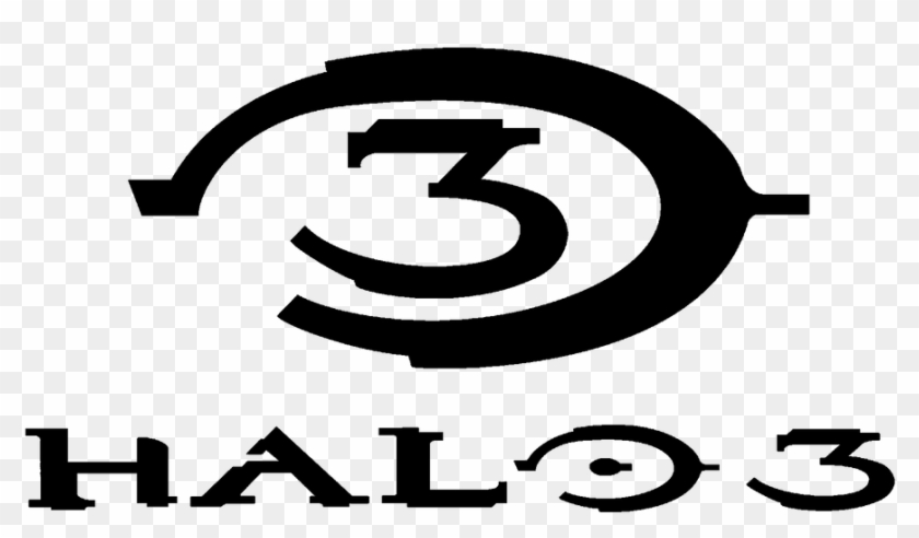 Halo 3 - 2007 - Xbox 360 - Logo Stencil By Garappas - Halo 3 Stencil ...