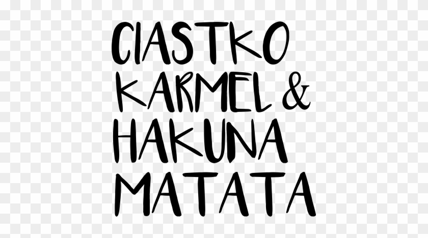 Hakuna Matata Kubek - Escobar Y Arias #1677609