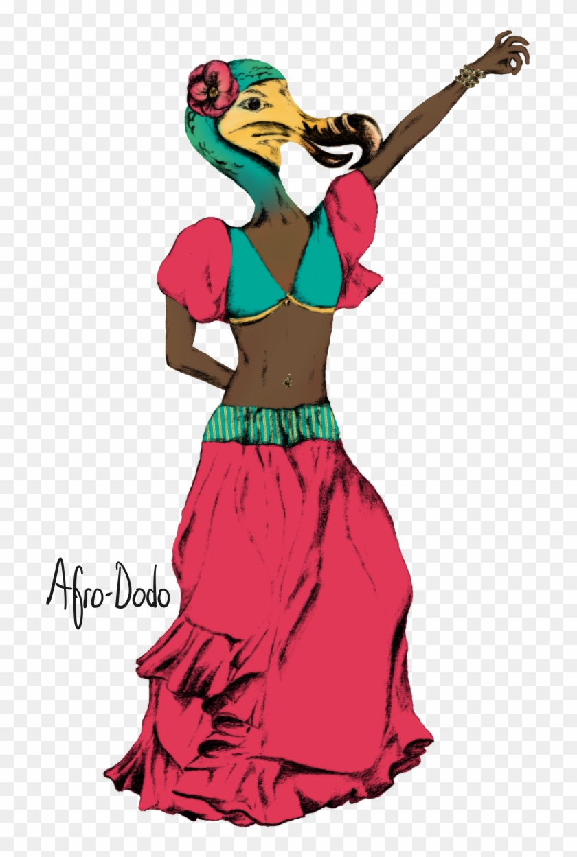 Afro Dodo Is Not Extinct, She's The Life Of The Mauritian - Illustration #1677614