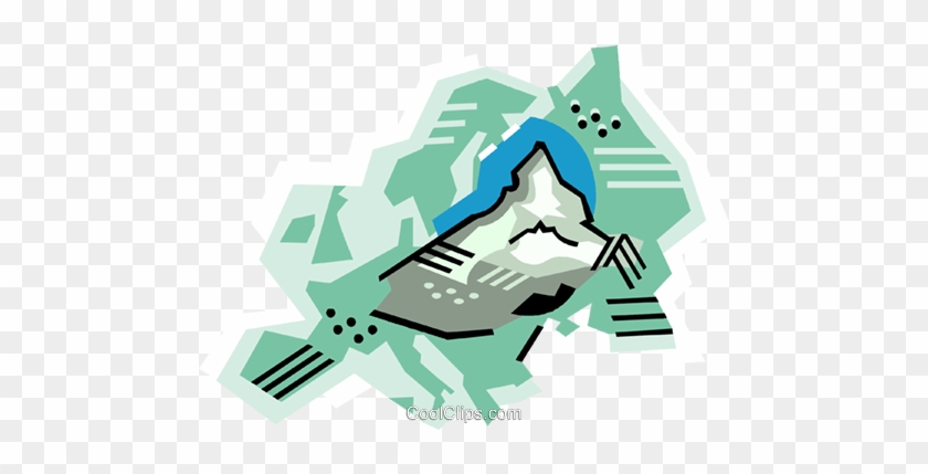 Alps Clip Art - Swiss Alps Clipart #1677831