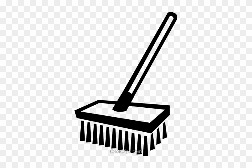 Broom Royalty Free Vector Clip Art Illustration - Vassoura Vetor #1678758