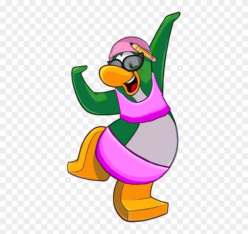 Lime Green, Club Penguin Wiki