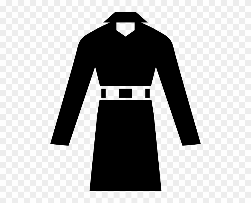 Black Coat Clipart #1680253