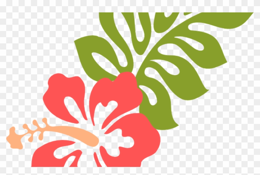 Coral Flower Clip Art Pictures To Pin Pinsdaddy - Hibiscus Clip Art #1680356