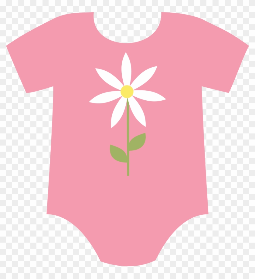 Baby Girl Onesies Pretty Clipart 015 - Onesie Baby Clothes Clip Art ...