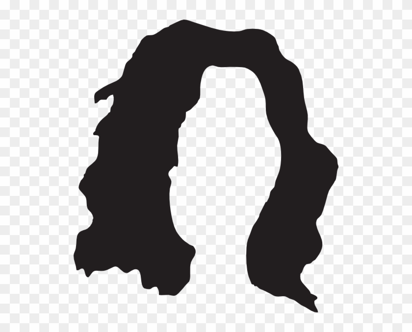 Boy Hair Clip Art - Long Black Hair Clip Art #257858