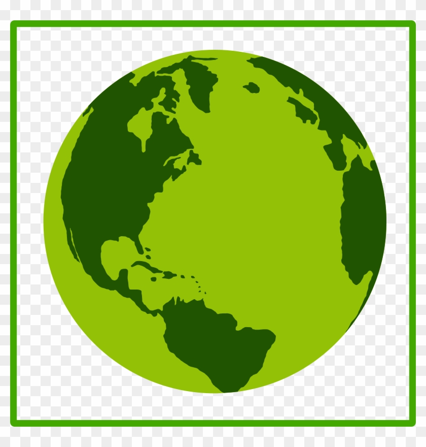 Free Radar Free Eco Green Earth Icon - Earth Black And White #258755