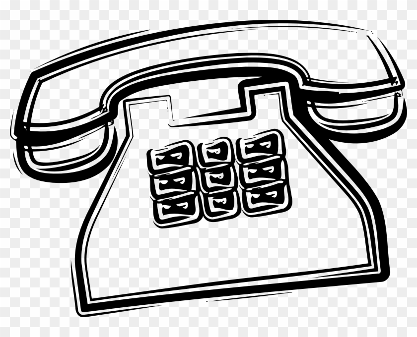 Medium Image - Landline Phone Clip Art #1682866