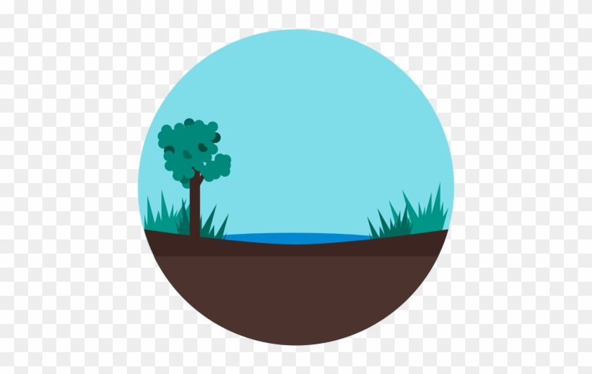 By Raisul Hadi Lake River Wet Icon - Illustration #1683779