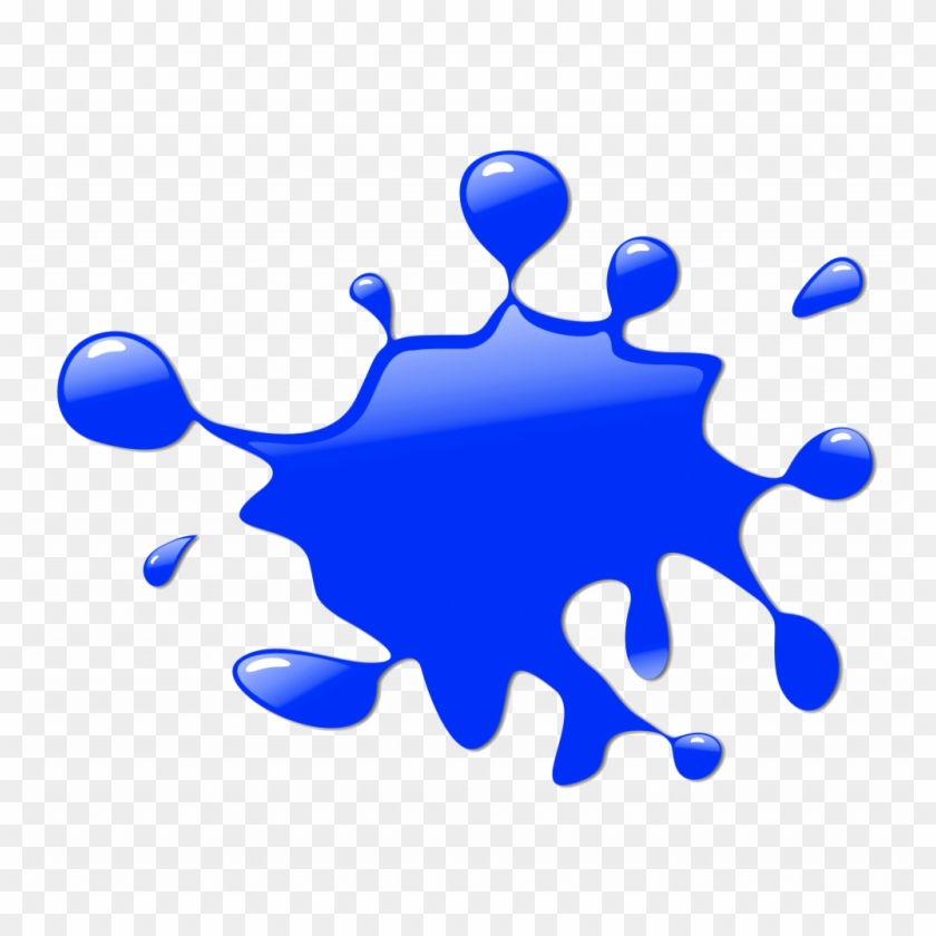Splash Clipart - Paint Splatter Transparent Background Color Splash - Free  Transparent PNG Clipart Images Download