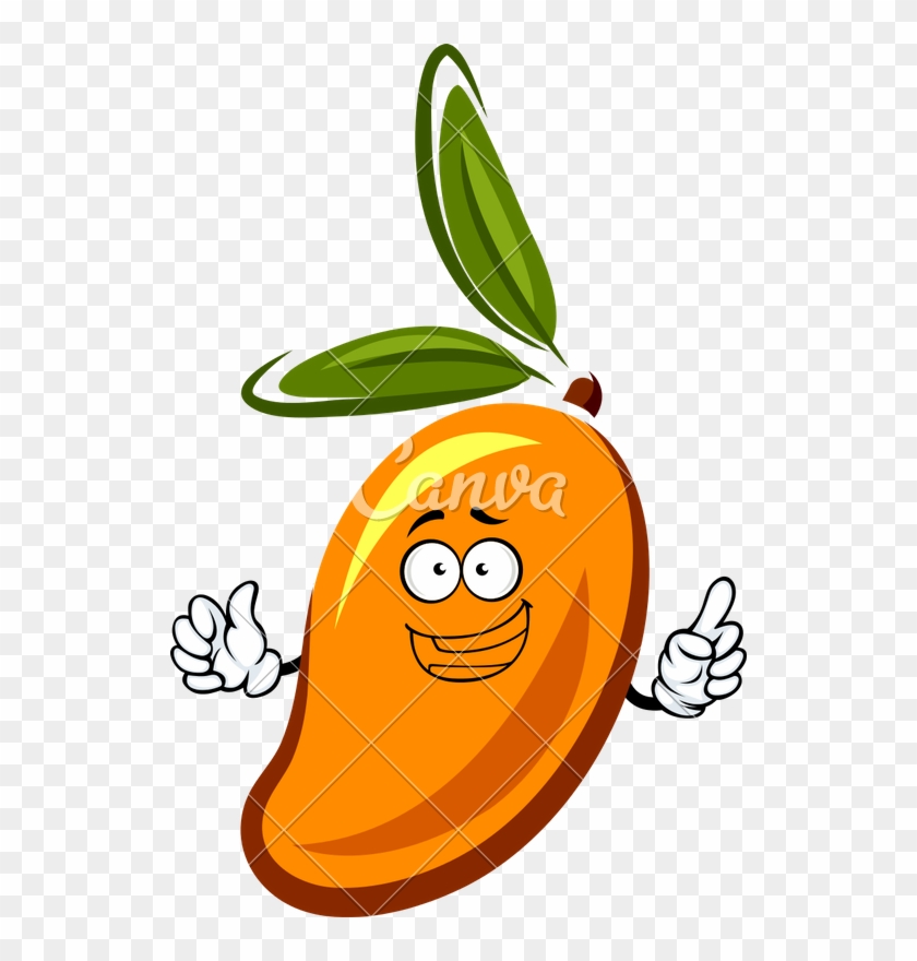 Mango Icon Art - Mango Fruit Cartoon - Full Size PNG Clipart Images ...