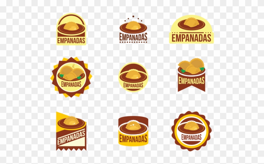 Empanadas Vector Emblems - Empanadas Vector #1684946