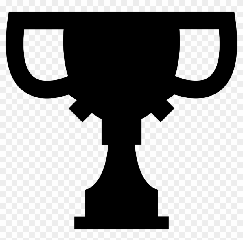 Trophy Silhouette Vector - Emblem #1687038