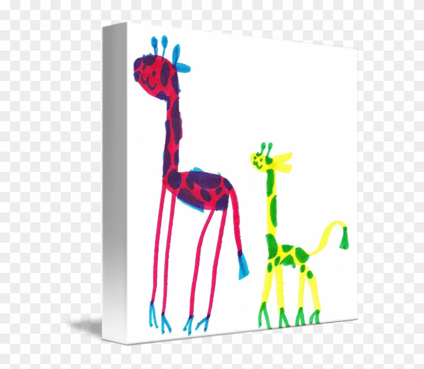 Giraffes By It's All Part Of The Art - Giraffe #1691210