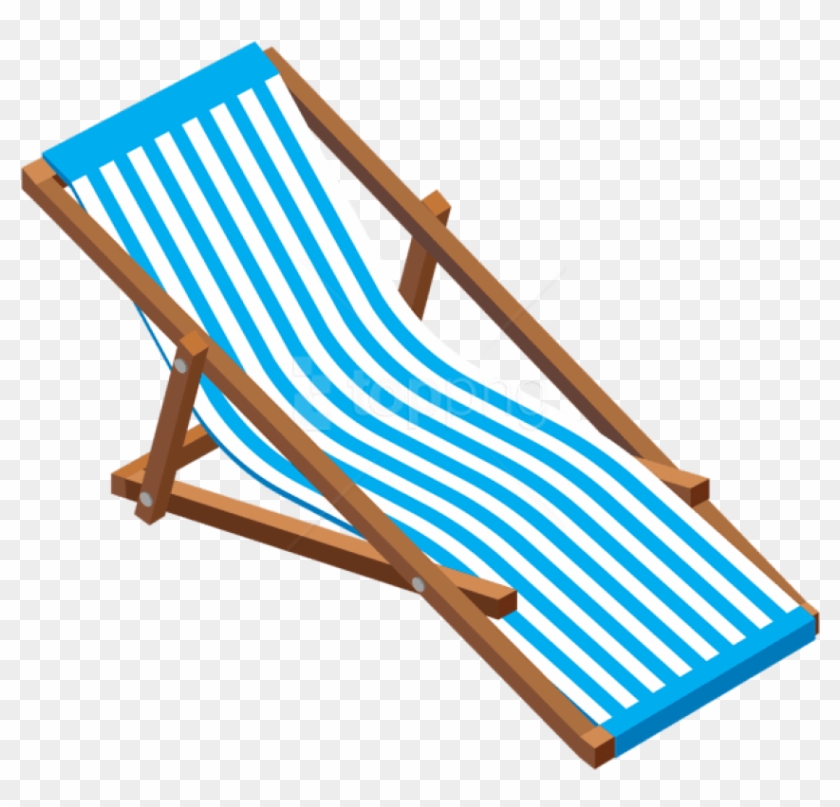 Free Png Download Transparent Beach Lounge Chair Clipart - Beach Chair Clipart Transparent #1691426