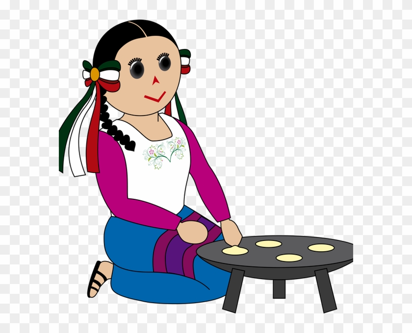 Photo Taken At Tortillas A Mano Adelita By Tortillas - Cartoon #1691631