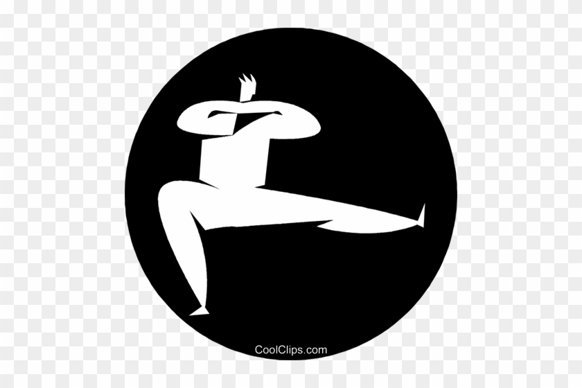 Russian Dancer Royalty Free Vector Clip Art Illustration - Circle #1693340