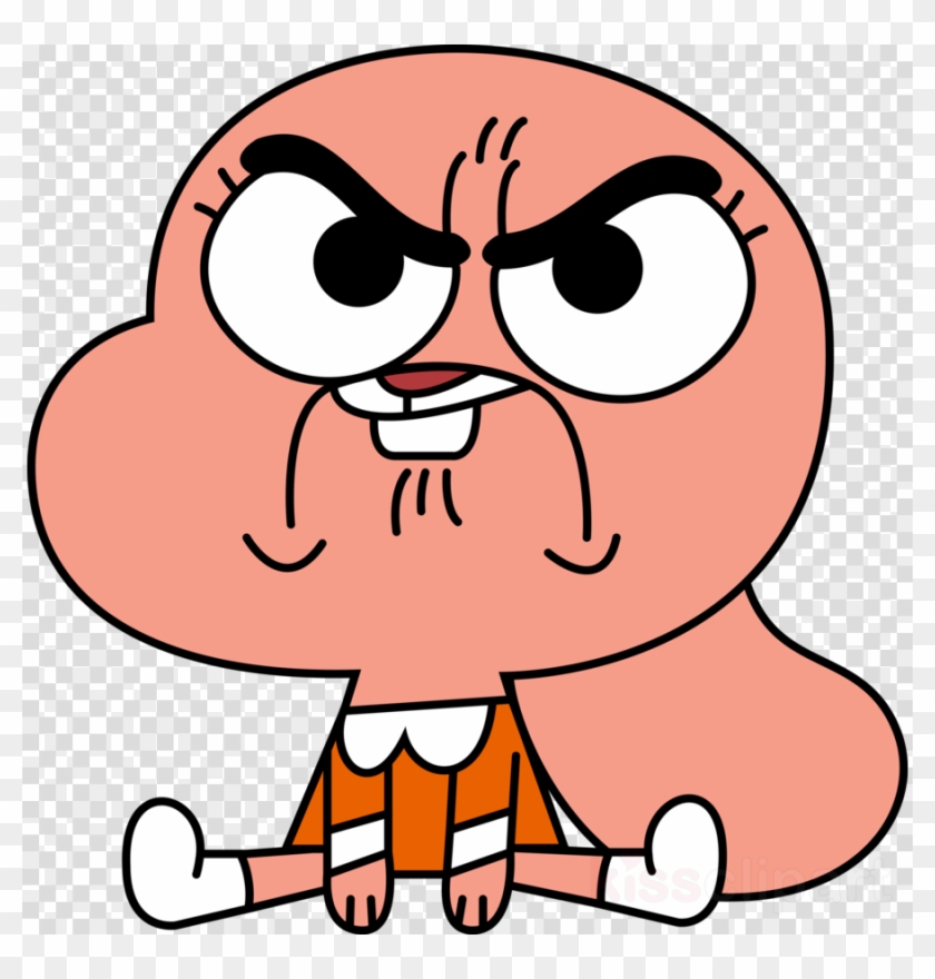 Gumball Watterson Running - Gumball Scared Png,Gumball Png - free  transparent png images 