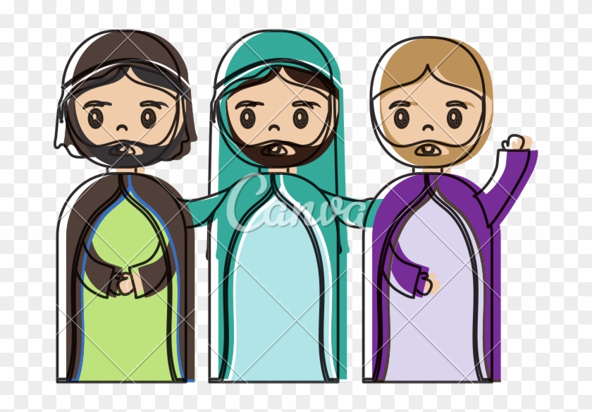 Wise Men Icon - Cartoon #1693982