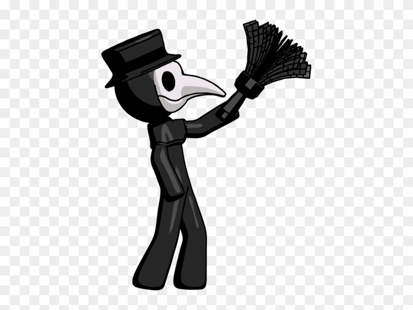 Man Dusting With Feather Duster - Feather Duster #1694887