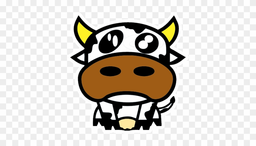 Scaredkow - Com - Sticker Cow #1694985