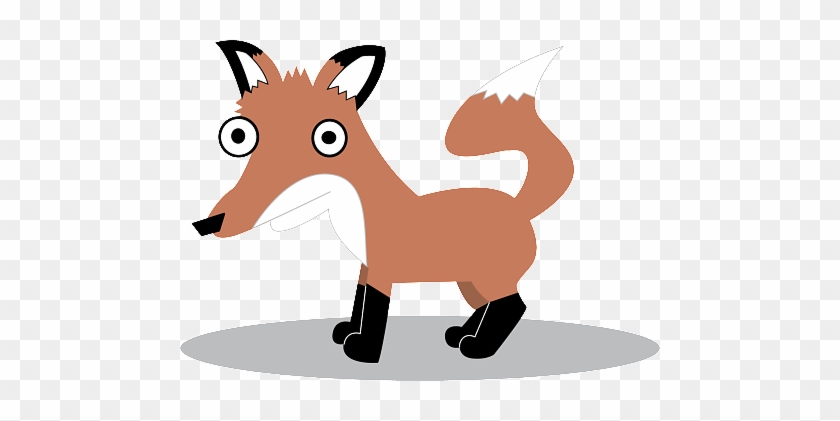 Fox The Cleverest Woodland Creature, In Vector Form - Cartoon #1696012