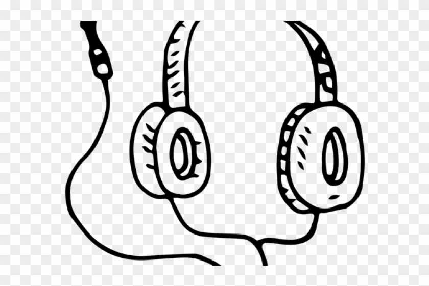 Drawn Headphone Doodle - Drawn Headphone Doodle #1696307