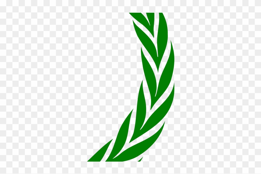 Green Leaves Clipart Laurel - 22 Laurel Wreath Clip Art #1696932