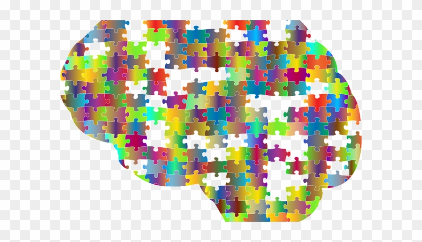 Allied Health Support Services Puzzle Brain Image - Broken Brain #1698345