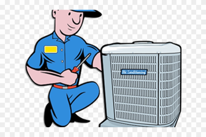 Air Conditioner Clipart Furnace Repair - Aircon Technician #1699230