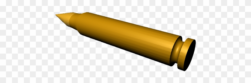 Bullets Clipart Ak 47 - 3d Bullet No Background #1699444