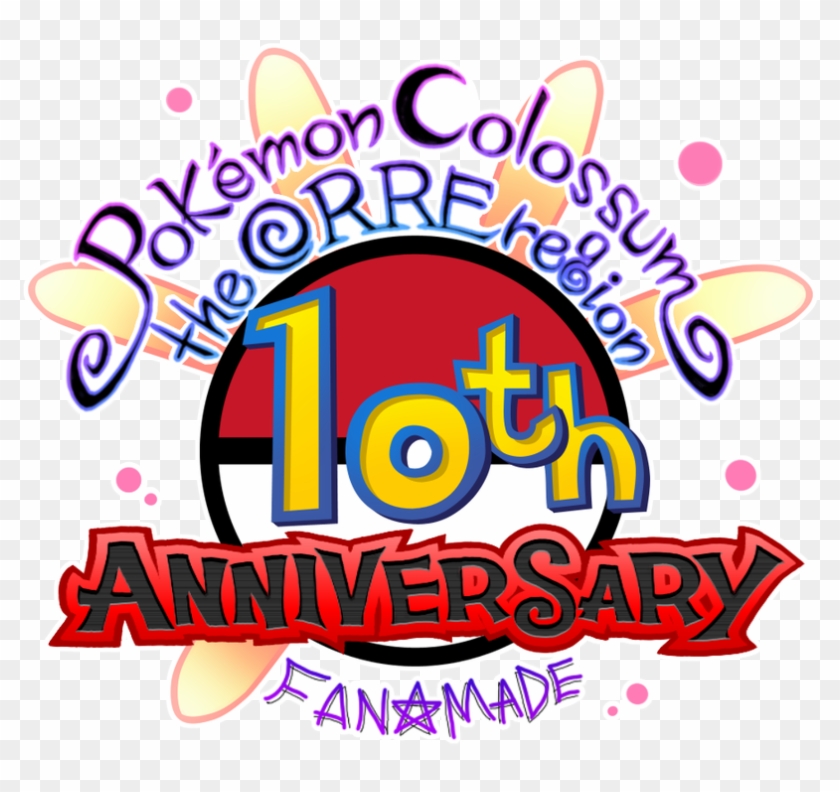 Logo Of Pokemon Colosseum And Orre 10th Anniv By Xxxsak-hi - Illustration #1699492