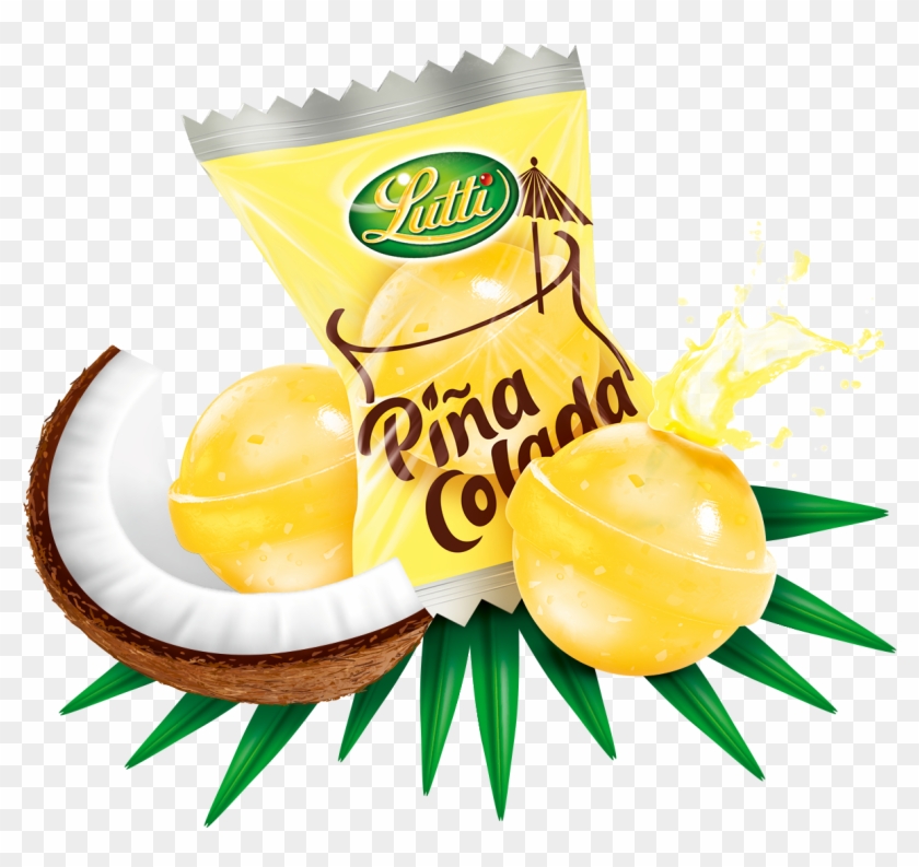 Achat En Ligne Piña-colada Ball - Lutti #1700324