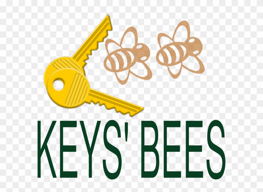 Keys Bees Clip Art Vector Online Royalty Free & Public - Smart Blonde California License Plate Lp-4513 #1700995