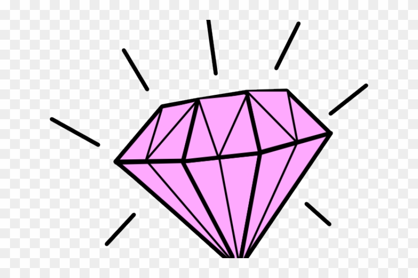 pink diamonds clipart
