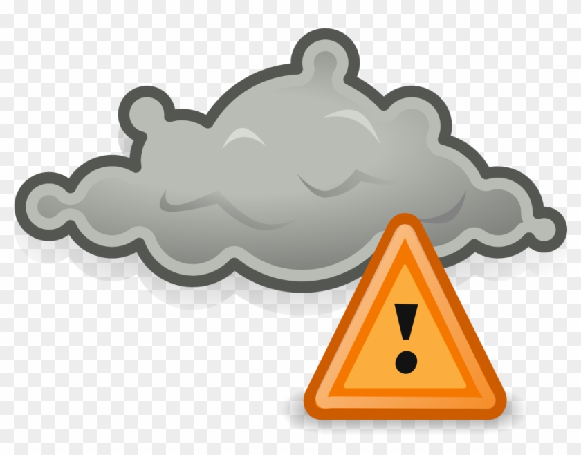 Gnome Weather Severe Alert - Storm Weather Icon #1701181