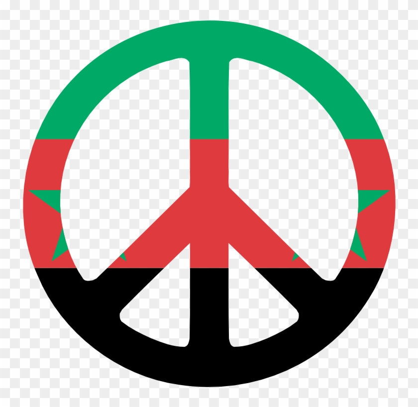 Syria Peacesymbol - - Green Peace Sign #1702017