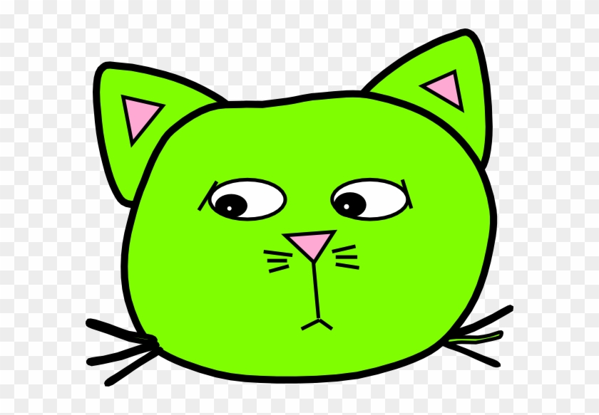 Clip Art - Clipart Cat Face Outline - Free Transparent PNG Clipart ...