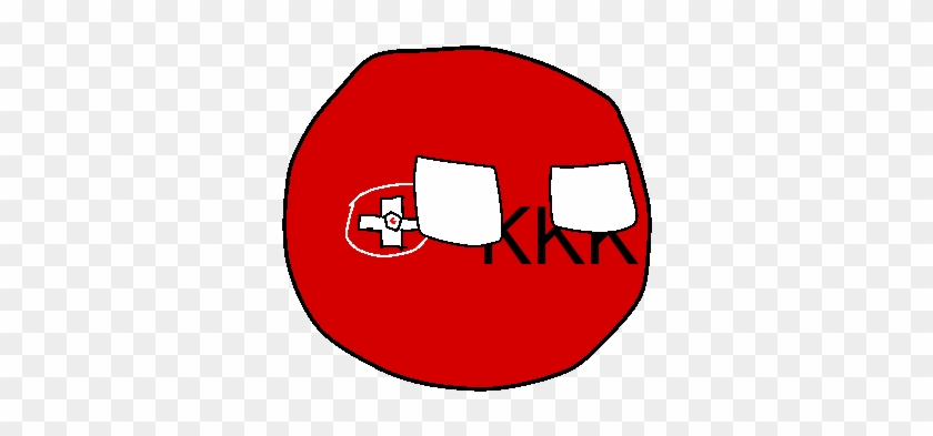 Clipart Black And White Library Image Png Polandball - Kkk Transparent #1702559