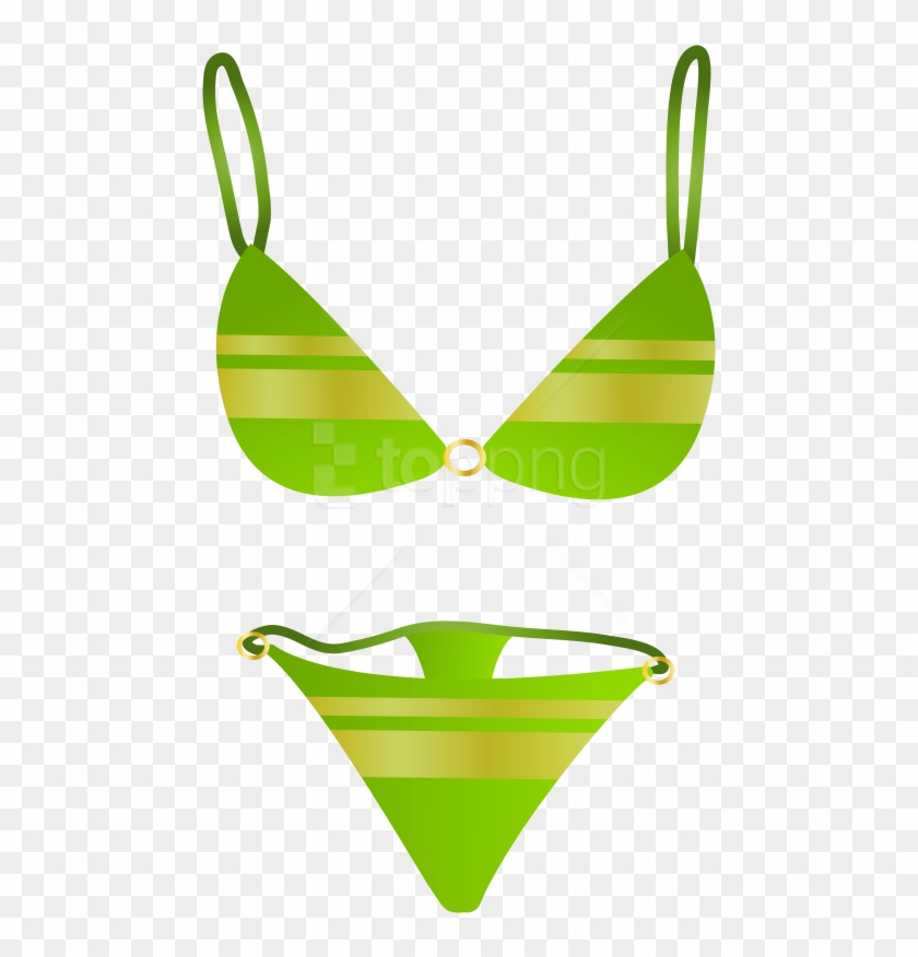 Free Png Download Green Swimsuit Clipart Png Photo - Swimsuit Clipart Png #1703505