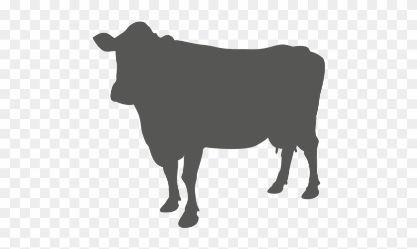 Animal Cow Free Png Transparent Background Images Free - Cow Silhouette Png #1703585