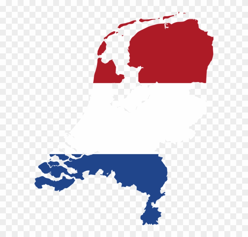 Netherlands, Holland, Dutch, Country, Europe, Flag - Netherlands Flag Map #1704228