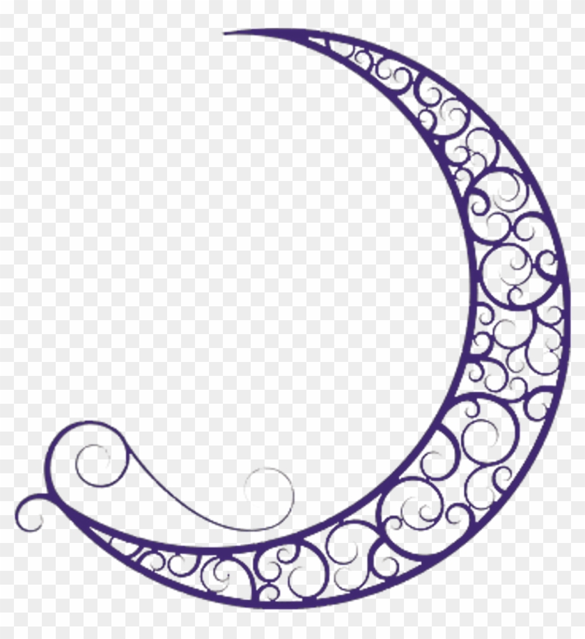 Moon Sticker - Luna Ornamental #1704494