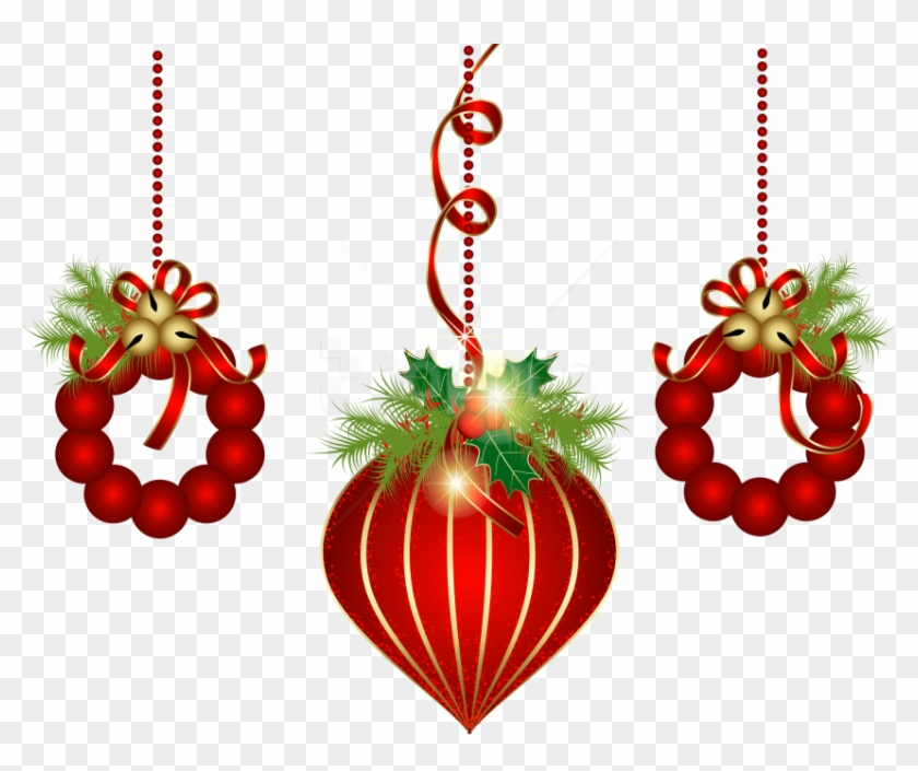 Download Xmas S Free Clipart Png Photo - Christmas Decorations With Transparent Background #1706317