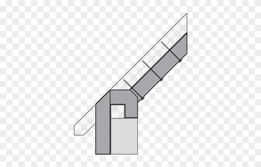 Regular Drywall Boards Are Fastened With Short Screws - Line Art #1706831