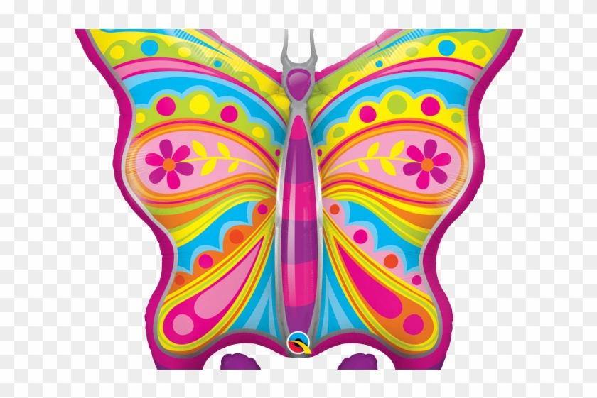 Butterfly Clipart Paisley - Qualatex Balloons Decoration #1707327