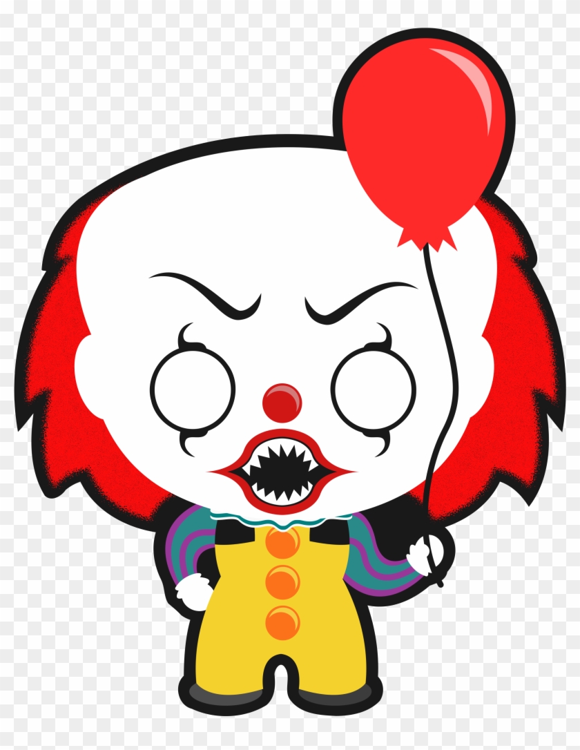 Pennywise From Stephen King - Jason Voorhees Clipart #259667