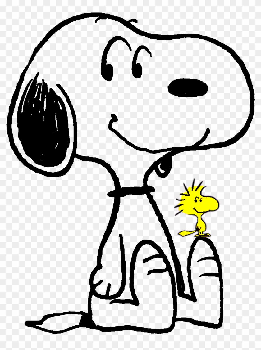 Coloring Pages Snoopy - Free Transparent PNG Clipart Images Download