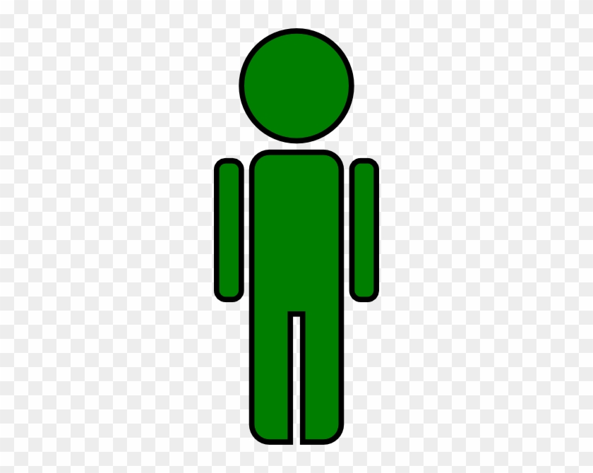 green stick figure